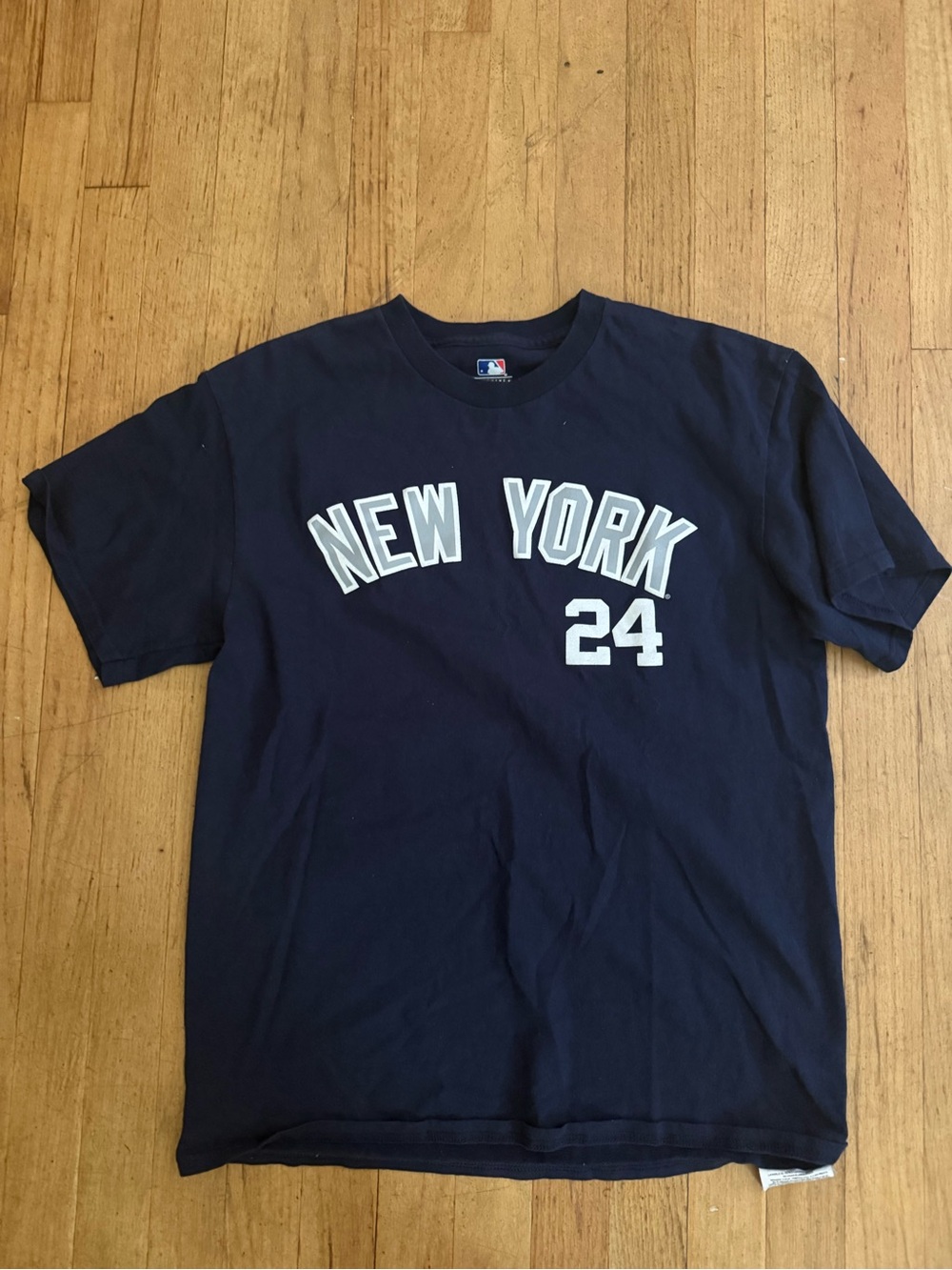 Genuine Merchandise Navy New York Graphic Tee with White Accents